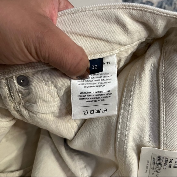 Citizens of Humanity Lyra High Rise Crop Wide Leg Jeans in Almondette NWT Sz 32 - Picture 9 of 13